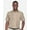 Khaki, variant on Harriton M580 Men's Key West Short Sleeve Performance Staff Shirt-White-XL