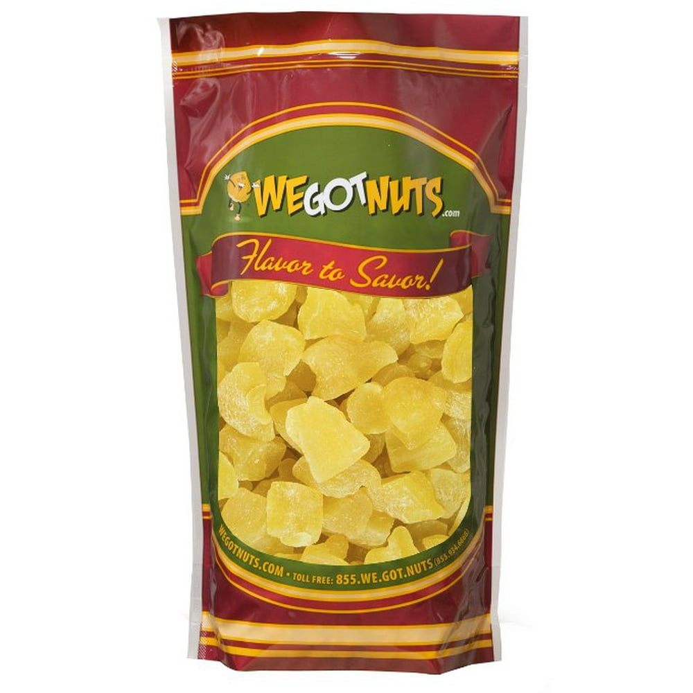 Pineapple Chunks, Dried, Packed In A Perfectly Sealed Bag 5 Pounds