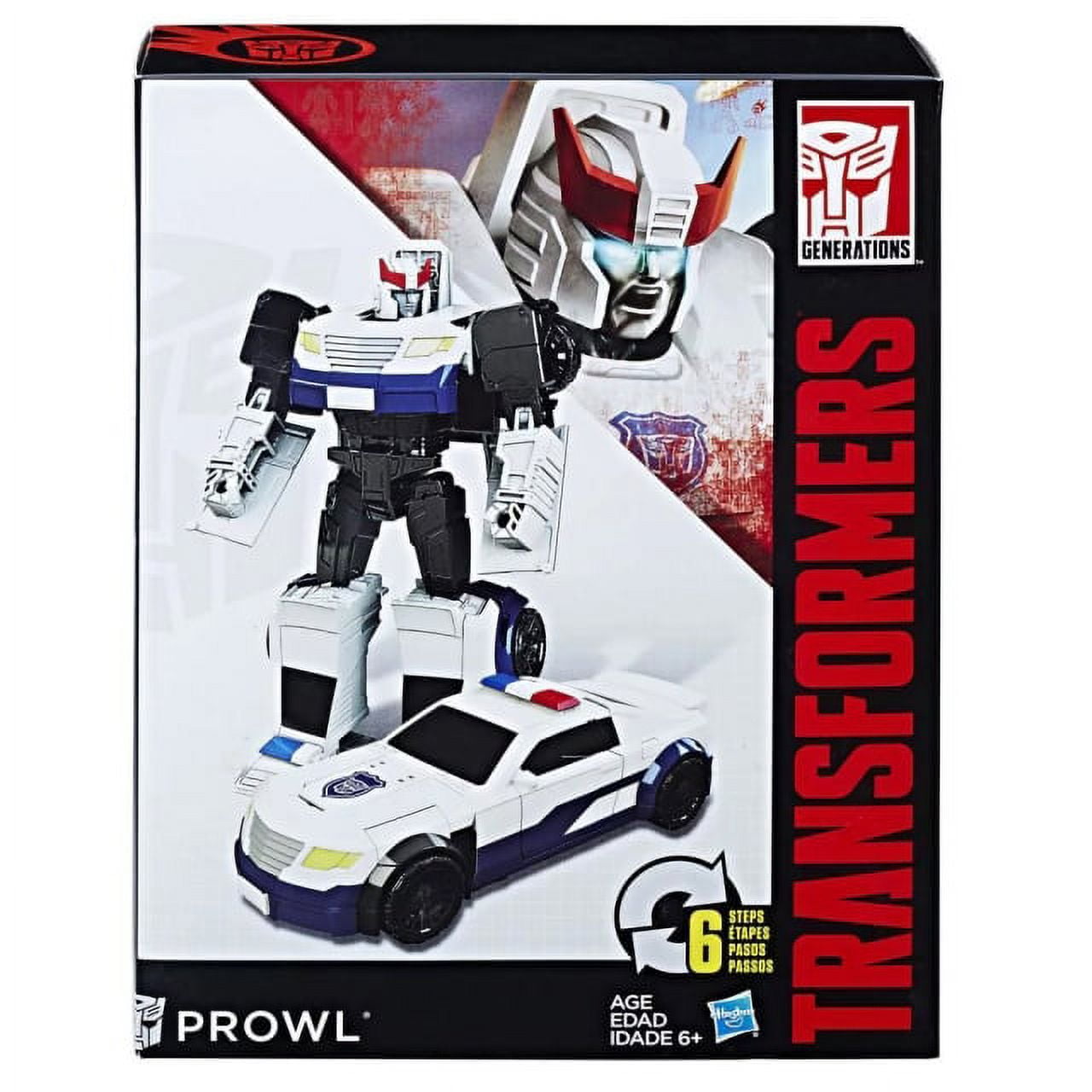 Transformers Generations Cyber Battalion Prowl Figure