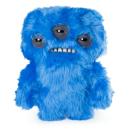 Fuggler â Funny Ugly Monster, 9â Annoyed Alien (Blue) Plush Creature