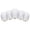 White, variant on Sky Lanterns, 10PCS Chinese Lanterns, Release in Sky with Fuel Blocks Floating Wishing Lanterns for Festival Wedding Birthday Memorial Celebration