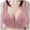 Rose Gold, variant on DuoJiaJ Bras for Women Wireless Bras with Support Front Closure Seamless Bra Push Up Comfy Bra Beige