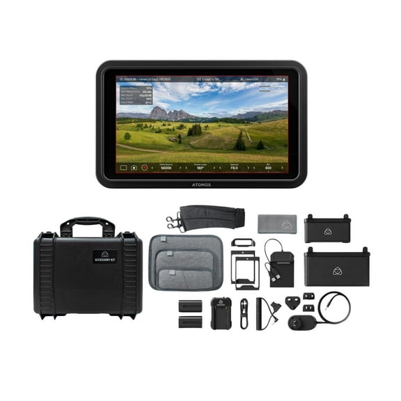 Atomos Shinobi II 5-Inch HDR Camera Monitor with Atomos Universal Accessory for 5-Inch and 7-Inch Monitors