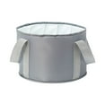 thumbnail image 2 of Fiudx Cube Apilables, Portátiles, Viajes, con Aislamiento Térmico, Prueba de Fugas, Baño de Pies, Lavabo para Piernas para El Hogar, 2 of 3