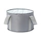 thumbnail image 2 of Cubo apilable para pies, bolsa de viaje portátil con aislamiento térmico para pies, a prueba de fugas, para baño de pies, lavabo para piernas para el hogar, bolsa de baño plegable, 2 of 3