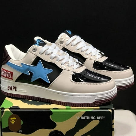 

Bape Shoes X Marvel Heroes Series Joint Name Niche Street Vibe Style Fashion Casual Board Shoes Fashion Shoes Men S Shoes Women S Shoes