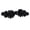 Black, variant on Chinese Traditional Button Sewing Crafted Frog Buttons Sew On for Handcraft Cheongsam Embellishment