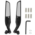 thumbnail image 1 of Motorcycle Wing Mirror,2pcs Motorcycle Wing Mirror Motorcycle Side Mirror Motorcycle Mirror Best in its Class, 1 of 5