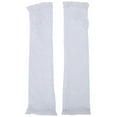 thumbnail image 1 of Arm Gloves Lace Long Protective Fingerless Arm Sleeves Arm Covers with Thumbhole, 1 of 10