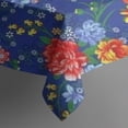 thumbnail image 6 of Pioneer Flower Floral Print Pattern Rectangle Tablecloth 60"x120",Waterproof Polyester Rectangle Table Cloth, Wipeable Spillproof Polyester Tablecloth for Dining, Camping, Indoor and Outdoor, 6 of 6
