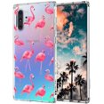 thumbnail image 1 of Case for Galaxy Note 10 Plus, Shockproof TPU Bumper Slim Clear Case with Cute Design for Samsung Galaxy Note 10 Plus 5G Phone Case Cover - Flamingo, 1 of 7