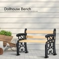 thumbnail image 4 of 1/12 Garden Bench, Easy To Use 1/12 Bench Chair, Light Weight Durable For Kids Gifts, 4 of 8