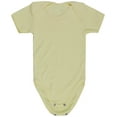 thumbnail image 3 of ToBeInStyle Babys' 4 Pack Ultra-Soft Cotton Short Sleeve Bodysuit Romper - Pastel - 1 Year Old, 3 of 5