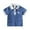 Blue-9, variant on Toddler Polo Shirts for Boys Short Sleeve Boy Brown Button down Shirt Boys School Uniform Shirts Collared Shirts Toddler Boys Clothes Size 2-3 Years