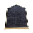 thumbnail image 4 of Prayer Rug, Worship Mat, Portable Area Rugs, Floor Carpet, Irregular Blanket, Prayer Carpet, Prayer Mat for Hajj Black Large, 4 of 8