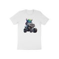 thumbnail image 4 of Cute Alien Driving Monster Truck UFO Gift for Men Women Kids T-Shirt UFO Alien Truck Driver Birthday Holiday Presents Tshirt, 4 of 10