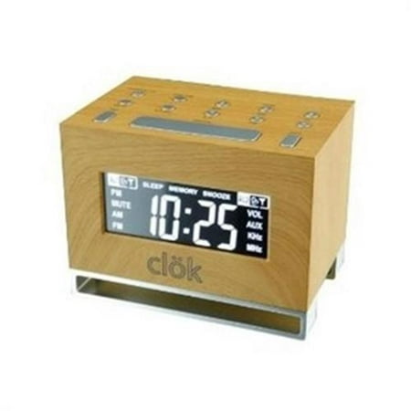 GPX Intelli-Set Clock with Digital Tune AM/FM Radio