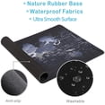 thumbnail image 4 of .x BAT Shadow Rubber Stitched Edges Extended Large Gaming Mouse Pad Office Keyboard Mouse Mat, 4 of 5
