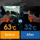thumbnail image 4 of Protect your car from the sun with this portable foldable car windshield sun visor, 4 of 4