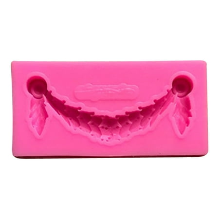 

10Pcs Cake Mould Silicone Baking Mold Non-stick Fondant Making Mold Silicone Heat-resistant Embossing Fondant Making Mould