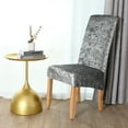 thumbnail image 3 of Rosnek Velvet Dining Chair Cover Spandex Elastic Chair Slipcover Dining Room Chair Case Large Chair Cover For Wedding Banquet Home, 3 of 7
