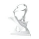 thumbnail image 2 of Escultura de pareja de resina, regalo para recién casados, decoración del hogar, adorno romántico. baile, 2 of 9