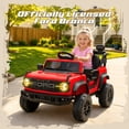 thumbnail image 2 of iYofe Ford Ford Bronco Raptor Electric Ride on Cars for Kids, 12V Powered Ride on Toys Truck with Remote Control, 4 Wheels, Spring Suspension, Red, 2 of 7