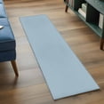 thumbnail image 4 of Light Blue Area Rugs 2x6 for Kitchen Runner Rug, Farmhouse Solid Blue Color Modern Art Non Slip Washable Rug Runner, Low Pile Indoor Floor Carpet Mat Bathroom Rugs for Bedroom, Kids Room, 4 of 9