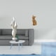 thumbnail image 2 of Escultura De Gato Con Plumas, Estatua De Resina Moderna, Colección De Arte, Artesanía, Figura Decorativa Para Chimenea, Oficina, Armario, Entrada, Estantería, Sala De Estar, Dormitorio., 2 of 8
