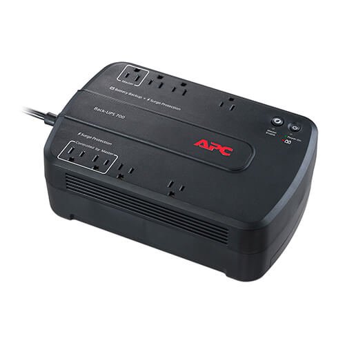 APC BN700MC 8 Outlet 700VA 120V Power-Saving Back - Walmart.com