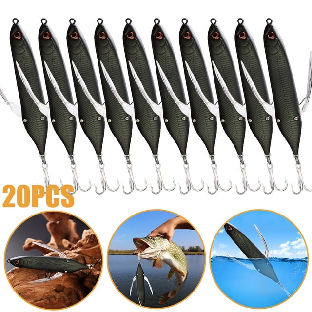 Señuelo Artificial 6 5 G Señuelos Pesca Biónicos Flotantes Aparejos (estilo D)