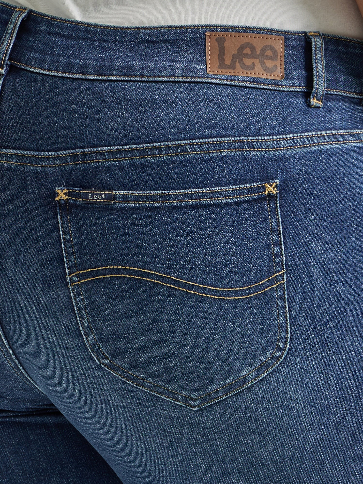 Lee Women's Plus Bootcut Jean, Available in Regular, Long, Short Inseams