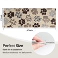 thumbnail image 5 of Paw Print Kitchen Rug Mat,Kitchen Runner Rugs Non Skid Washable,Decorative Kitchen Floor Mats for Kitchen,Sink,Laundry,17"X47", 5 of 5