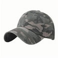 thumbnail image 2 of Aloohaidyvio Men's Camo Baseball Hat Soft Vintage Washed Cotton Baseball Cap, 2 of 6