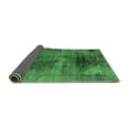 thumbnail image 2 of Ahgly Company Indoor Round Oriental Emerald Green Traditional Area Rugs, 8' Round, 2 of 4