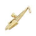 thumbnail image 4 of 14K Gold Crawler Crane Pendant, 4 of 5