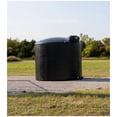 thumbnail image 2 of Norwesco 91" Vertical Above-Ground Water Storage Tank, 2500 Gallon Capacity, Black, 2 of 5
