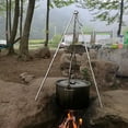 thumbnail image 5 of Camping Cooking Tripod with Adjustable Hang Chain for Campfire Picnic Hanging Pot, 5 of 5