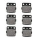thumbnail image 3 of Pastillas de Freno Traseras Jadeshay 6 Piezas Delanteras y Traseras, 3 of 8