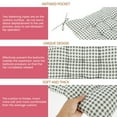 thumbnail image 6 of Fyeme 2 Pcs Seat Cushions,40*40cm Practical Washable Cotton Linen Seat Cushions Durable Wear-resisting Square Comfort Seat Pads, 6 of 7
