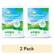 (2 pack) Happy Baby Organics Stage 2 Organic Infant Formula with Probiotic & Prebiotic Blend, 22.9 OZ Container UNIT