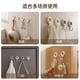 thumbnail image 2 of Zhuge Gancho sin costuras de 4 piezas, gancho adhesivo fuerte, gancho trasero para puerta, gancho para cocina de baño, gancho sin perforación, gancho para ropa (blanco), 2 of 5