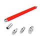 thumbnail image 5 of Barra de extensión para llave de carraca, kit de llaves de impacto universales para espacios reducidos Rojo, 5 of 8