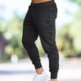 thumbnail image 3 of Pantalones de chándal casuales ANGGREK Pantalones de chándal de hombre negros para exteriores, 3 of 8