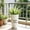 Beige_Hot#1031, variant on Rustic Galvanized Metal Flower Bucket with Handles Waterproof Planter for Indoor Outdoor Farmhouse Decor and Floral Arrangements