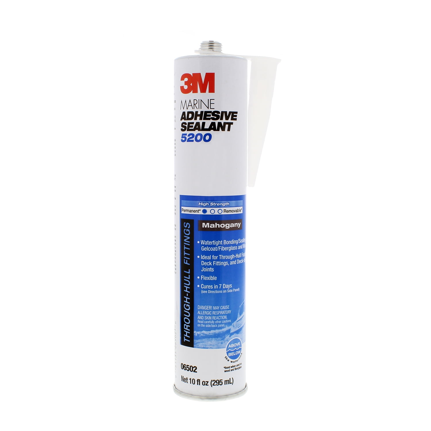 3M 06502 Mahogany 5200 Marine Adhesive/Sealant 1/10 Gallon Walmart