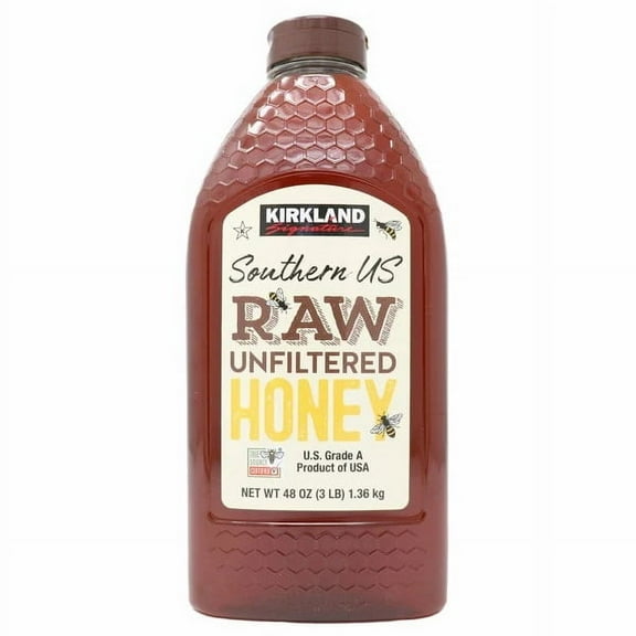 Kirkland Signature Southern US Raw Unfiltered Honey, 48 Ounce