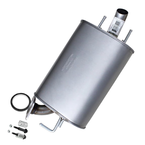 Northeastern Exhaust Rear Muffler Fits 2001-2003 Toyota Highlander 2.4L - Direct Fit | Stainless Steel