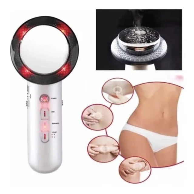 Masajeador 3 en 1 Ultrasonico Galvanica EMS Skin Care EA69