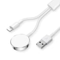 thumbnail image 1 of Aplicable al cargador inalámbrico Apple Watch, succión magnética, un arrastre, tres cables de carga magnética iwatch8, carga rápida aplicable, 1 of 3